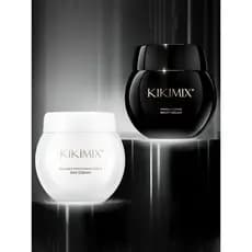 KIKIMIX Bosein Preto Branco Bandagem Firmador Anti-Envelhecimento Manhã Noite Creme Firmador Leve Rugas Hidratante Creme