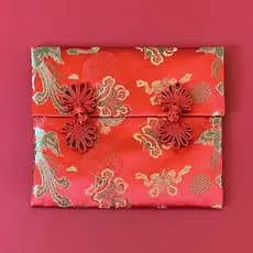 Chá de adoração estilo cidade proibida Envelope vermelho de dez mil yuans 2025 Novo estilo Casamento Personagem feliz Bo