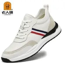 Confortável invisível altura-incrustando sapatos masculinos 8cm sapatos esportivos de couro genuíno novo estilo sapatos