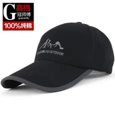 Master Guan chapéu masculino primavera outono boné de beisebol na moda outono inverno boné de pico moda masculina chapéu
