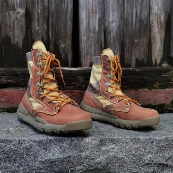 Masculino feminino estilo botas de deserto sapatos de caminhada sapatos de caminhada botas de treinamento língua integra