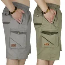 2025 verão puro algodão Shorts cintura elástica fina calças casuais de meia-idade idosos tamanho grande respirável calça