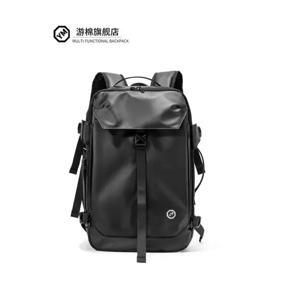 Mochila masculina mochila de viagem ao ar livre funcional ciclismo capacete grande capacidade saco de escola de viagem d