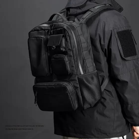 Mochila masculina viagem Commuter leve grande capacidade lazer mochila montanhismo esportes viagem estudante saco de esc