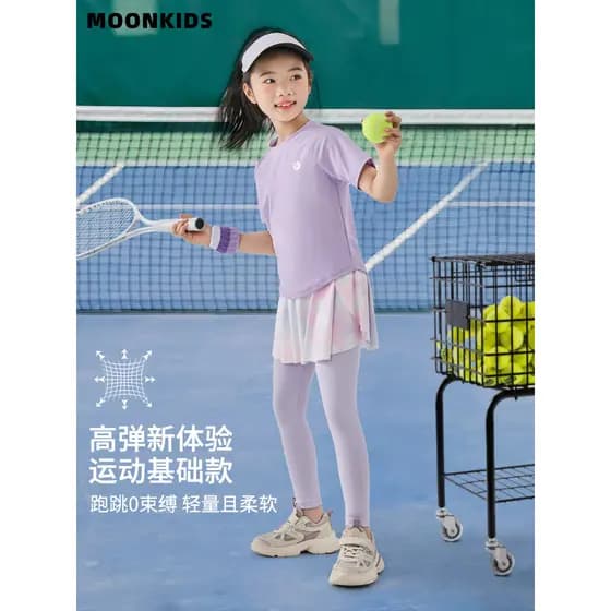 Crianças terno esportivo roupas de verão meninas roupas de secagem rápida de manga curta roupas de treinamento de tênis 