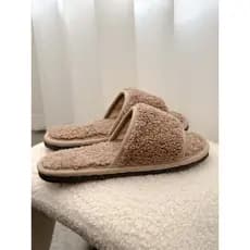 High-End sensação suave suave suave pele-amigável Teddy veludo fino abertura quatro estações Slipp
