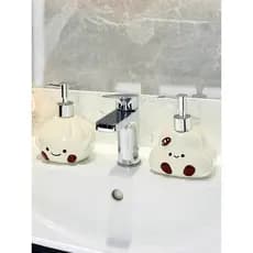 Bonito garrafa de loção cerâmica imprensa garrafa Hotel mão desinfetante garrafa banheiro chuveiro Gel Shampoo lavanderi
