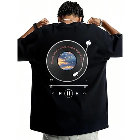 WASSUP American Street Wear Solto Branco Manga Curta Camiseta Masculina Verão Novo Estilo Solto oversize Casal Top