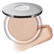 PÜR MINERALS Pó Compacto Mineral 4 em 1 com FPS 15 - Corretivo e Pó Compacto Finalizador para o Rosto - Pó de Base com C