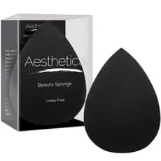 Esponja de Maquiagem Aesthetica Coetics - Esponja de Maquiagem Vegana e Sem Látex - Para Aplicação de Pó ou Líquido - Es