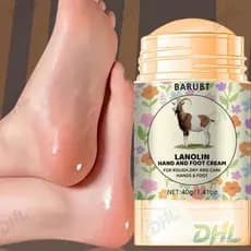 Cuidado para Mãos e Pés Secos e Ásperos, Design Floral, 40g/1.41oz CUCN