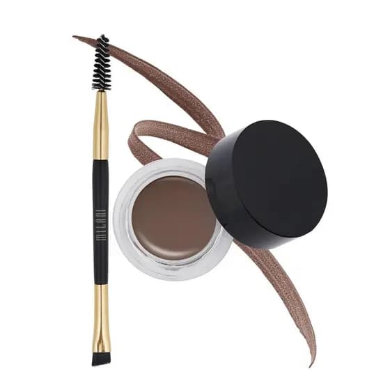 Milani Stay Put Brow Color - Castanho Escuro (0,09 Onças) Corante para Sobrancelhas Vegano e Livre de Crueldade que Pree