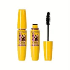 Máscara à prova d'água para volume e curvatura prolongados, cílios postiços de vison - Amarelo, de longa duração, não de