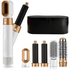 Nora Styler 5 em 1 Multistyler Pro, Escova Secadora Profissional de Alta Velocidade com Íons Negativos, Secador de Cabel