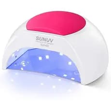 Lâmpada UV SUNUV SUN2C para Unhas, Lâmpada UV LED com 4 Configurações de Temporizador, Luzes de Cura Compatíveis com Tod