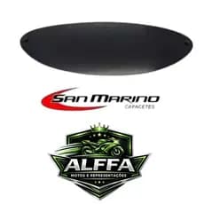 VISEIRA CAPACETE TAURUS SAN MARINO FUMÊ ALTA QUALIDADE TAMANHO 56 / 58 / 60  0.80MM