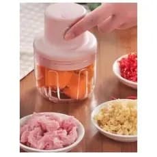 Mini Processador E Triturador De Alimentos Sem Fio Elétrico USB