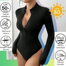 2025 novo estilo moda feminina Bodysuit maiô estilo europeu americano fino-ajuste zíper Bodysuit cor sólida máquina lavá