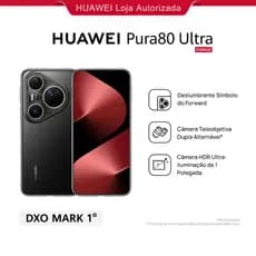 HUAWEI Pura 80 Ultra | Celular | 16GB+512GB | Câmera Teleobjetiva Dupla Alternável  | 5.170 mAh