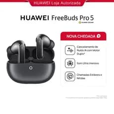 HUAWEI FreeBuds Pro 5  | Fone de Ouvido Bluetooth Sem Fio | Som Ultra Imersivo | Chamadas Nítidas
