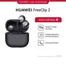 HUAWEI FreeClip 2, Fone de Ouvido Bluetooth Sem Fio Design em C, Chamadas Nítida