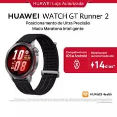 HUAWEI WATCH GT Runner 2 , Smartwatch Relogio, Modo Maratona Inteligente, ECG, GPS