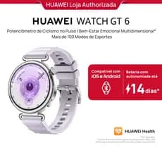 HUAWEI WATCH GT 6  41mm, Smartwatch Relógio Digital, Wrist Cycling Potentiometer, GPS Integrado