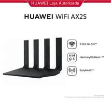 HUAWEI WiFi AX2S | Roteador | 5 GHz Wi-Fi 6 | Visualização de Diagnósticos do Wi-Fi