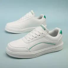 Sola de sapato grossa sapatos casuais placa branca primavera estilo sola plana aumentada 2026 mulheres esportes de verão