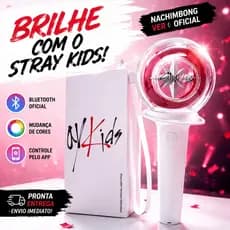 Lightstick Stray Kids Ver Oficial Bluetooth Nachimbong Kpop Idol Glow Stick Lanterna