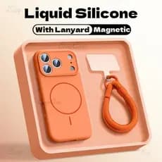 Capa de telefone luxuosa fosca de Silicone macio, adequada para iPhone 17 16 15 14 13 12 Pro Max plus capinha normal