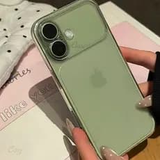 Novo Modelo Se Transforma Instantaneamente Em Capa Macia Fosca Transparente Minimalista Para iPhone 17 16 15 14 13ProMax