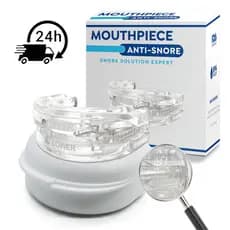 De Bruxismo Silicone Moldável Aparelho Inferior e Superior e Estojo Aparelho Anti Ronco