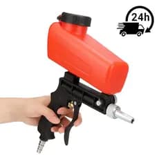Pistola Jato de Areia Jateamento Pneumática Portátil Lorben 90 Psi 600 ml