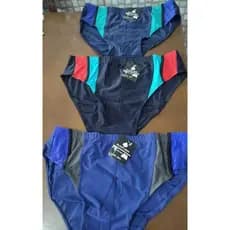 Kit com 3 Peças de Sungas de Praia Verão Masculina - BlackJack - Adulto - Cores Variadas