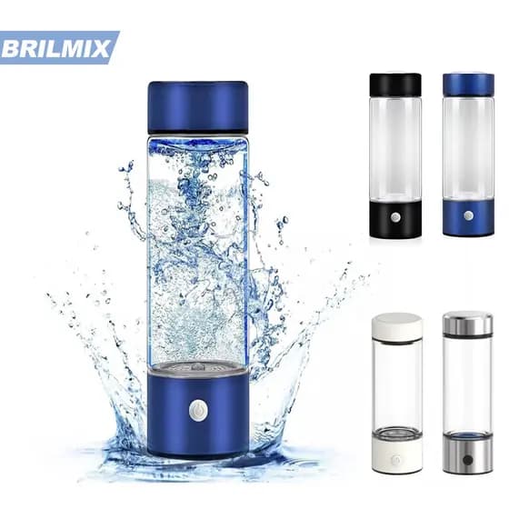 Copo de Hidrogênio Portátil Rico em Hidrogênio com Alta Concentração para Beleza e Saúde Usb 420ml