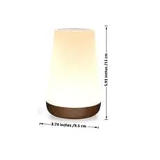 Luminária de Led Toque Com Luz Rgb Com Mudança de Cor