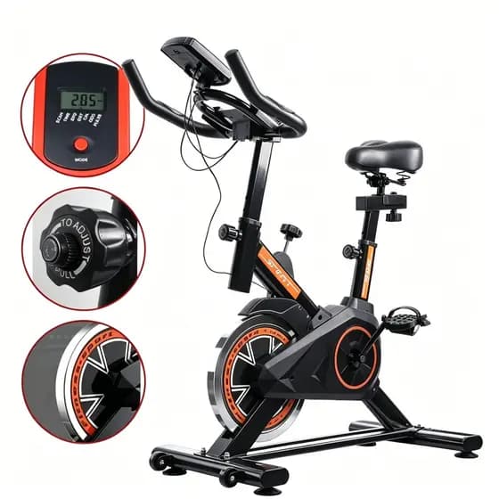 Bike Spinning Ergométrica Profissional Para Academia Fitness Suporta Até 120kg
