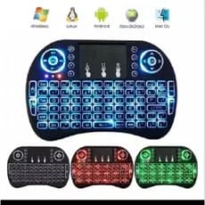Mini Teclado Sem Fio com Bluetooth para Smart TV e PC - Design Compacto e Ergonômico