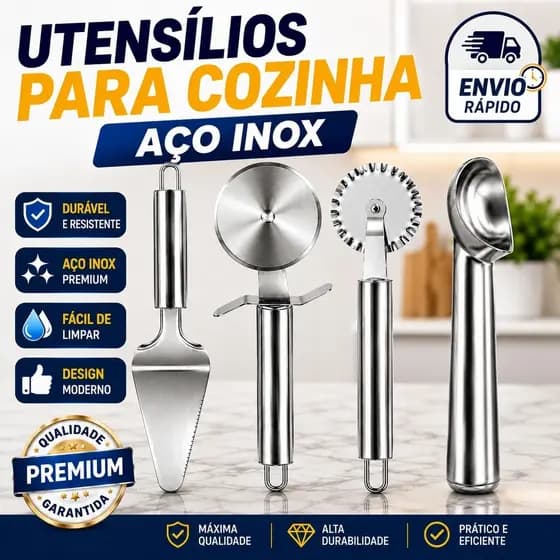 Utensilios Espátula para Bolo Confeitaria Carretilhas Pastel e Pizza Cortadores Colher de Sorvete