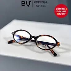 Óculos Ovais Pequenos-UV400 E Luz Anti-Azul Para Estudantes/Escritório Armações De Moda