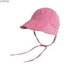 Chapéu De Beisebol Protetor Solar LANFYQI , Boné Listrado Com Proteção UV De Aba Larga , Sol Feminino