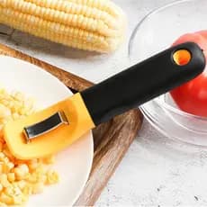 Pá De Aço Inoxidável Descascador De Milho Debulhador Separador De Grãos De Cozinha Cortador