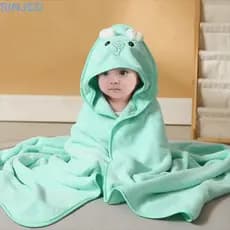Toalha De Banho Para Bebê SINJEO , Super Absorvente De Tecido Macio Com Design Animal Multifuncional De Microfibra