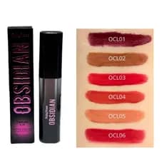 BATOM LÍQUIDO - Crème Lip Obsidian RUBY ROSE