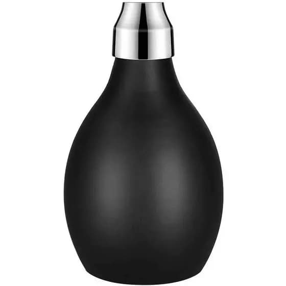 Talqueiro Barbearia Bombinha De Silicone Pó Talco Borrifador