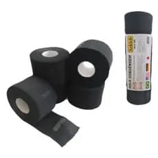 Gola Higienica Descartavel Profissional Para Barbeiro, Kit 500 Golas Higienicas Preto.