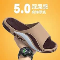 Sandália De Praia De Verão Com Sola Macia E Antiderrapante , Grossa Masculina , Banho De Sol , Chinelos De Moda Feminina