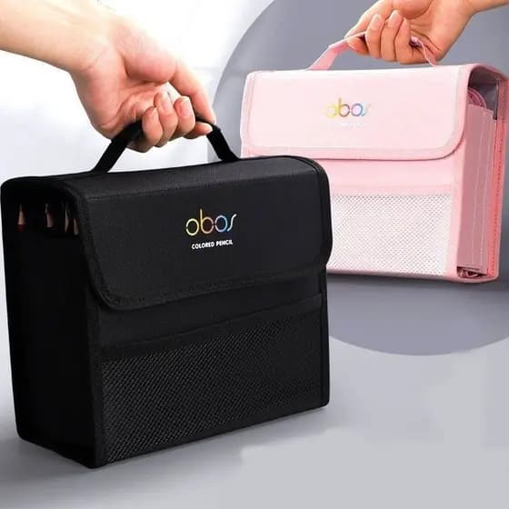 Estojo Dobrável Para Caneta 72/120/150/200 Furos