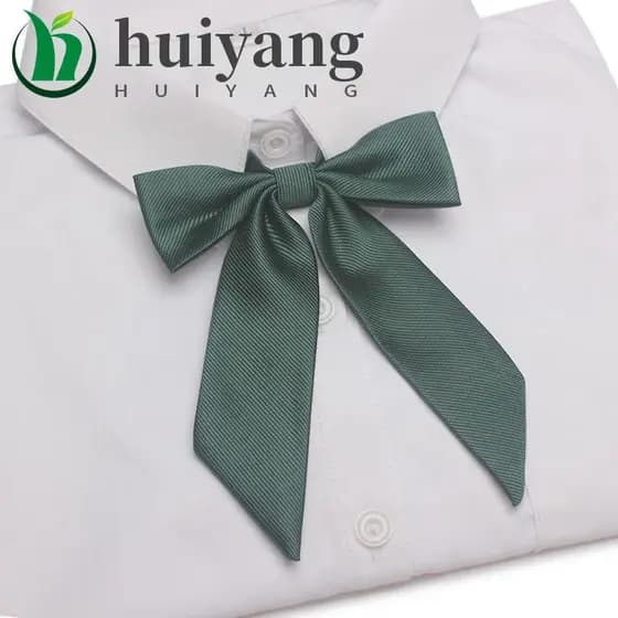 HUIYANG Estilo Coreano Cravat Elegante Chique JK Sarja Tecer Borboleta Uniforme Escolar Estudantes Gravata